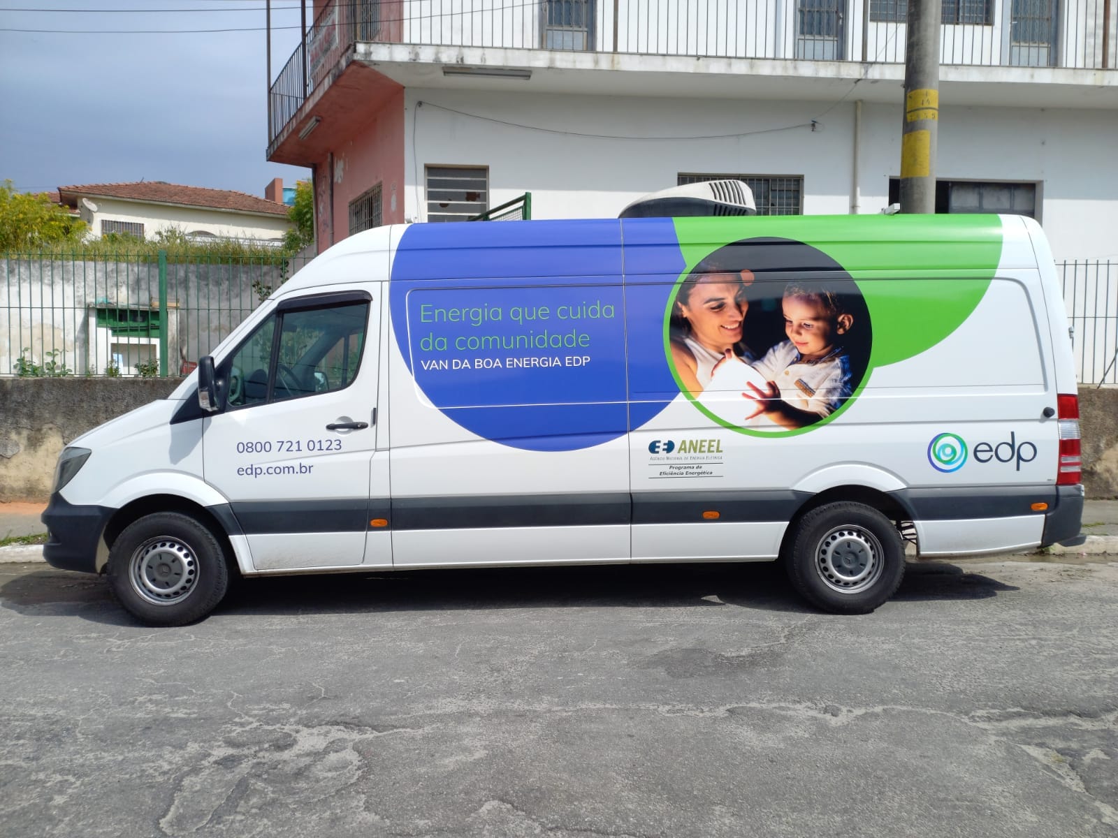 Vans da EDP oferecem serviços aos moradores de Itaquá até 16 de janeiro