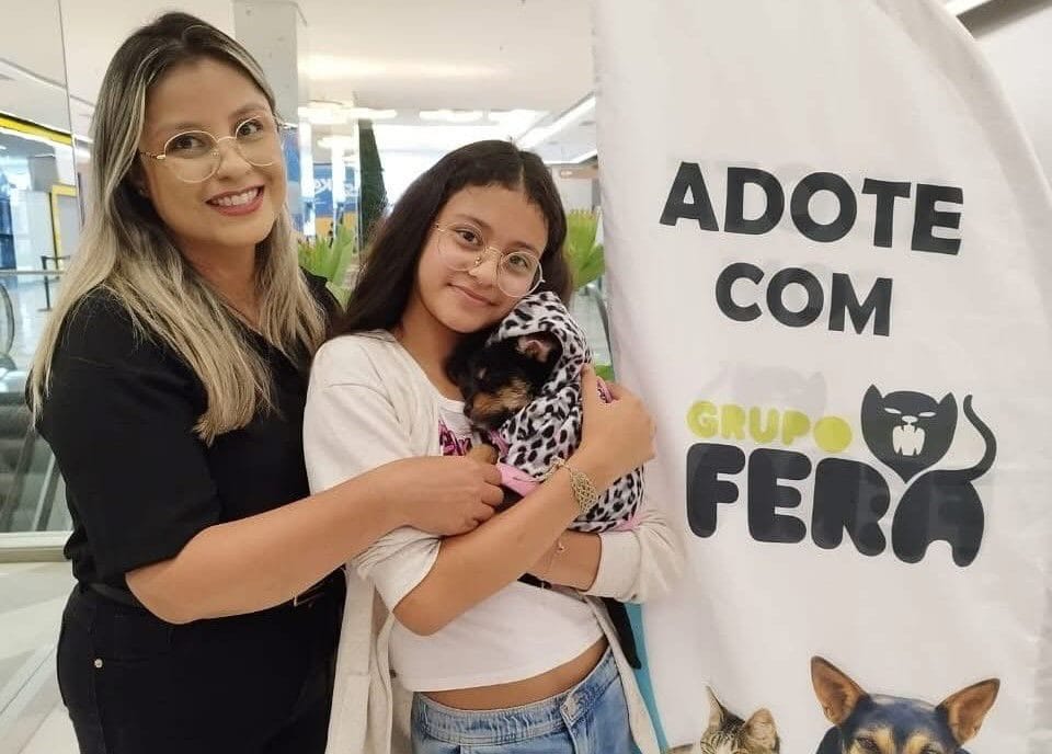 ONG Fera realiza evento de adoção de cães e gatos em shopping de Mogi neste sábado