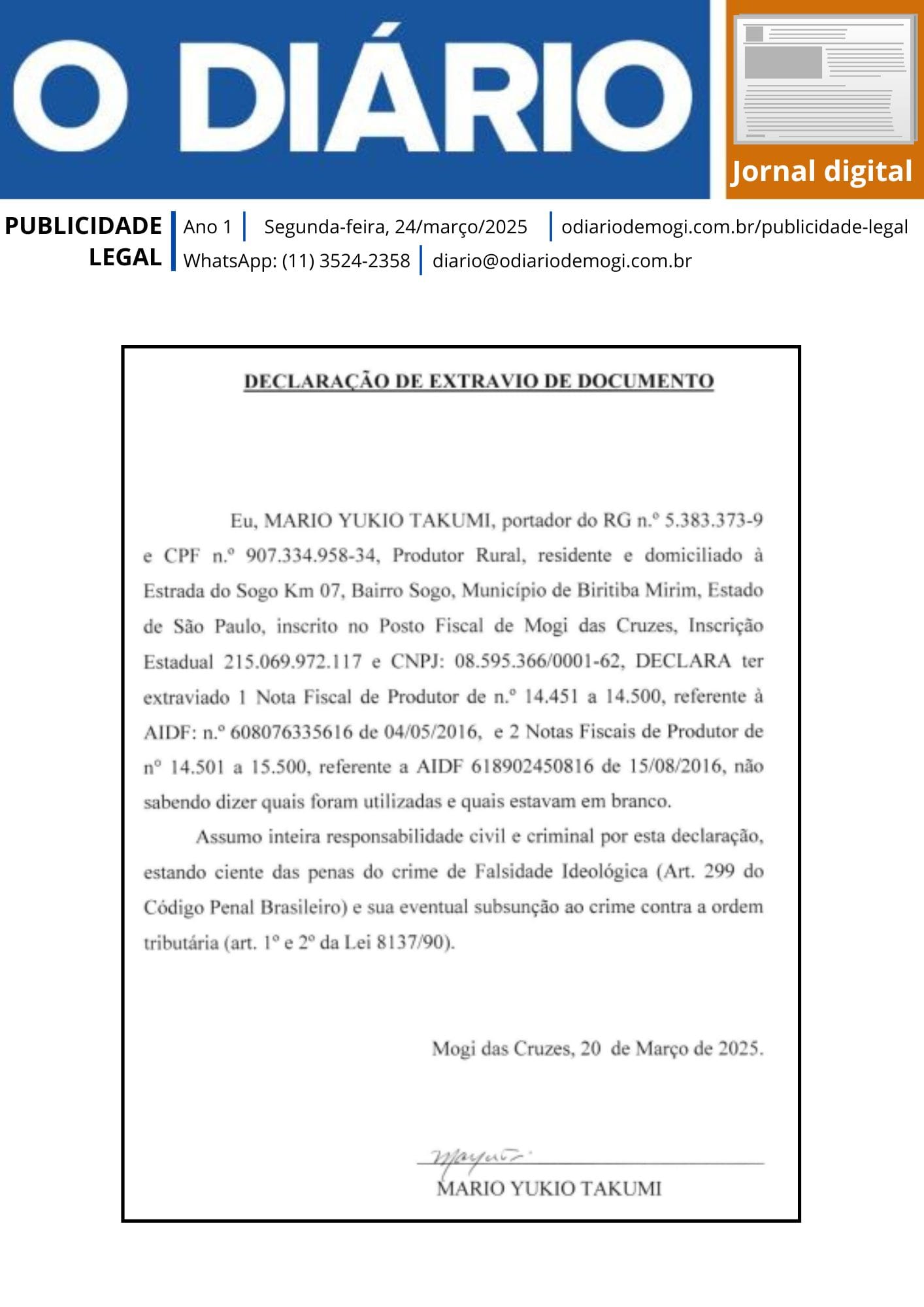 24 de março de 2025