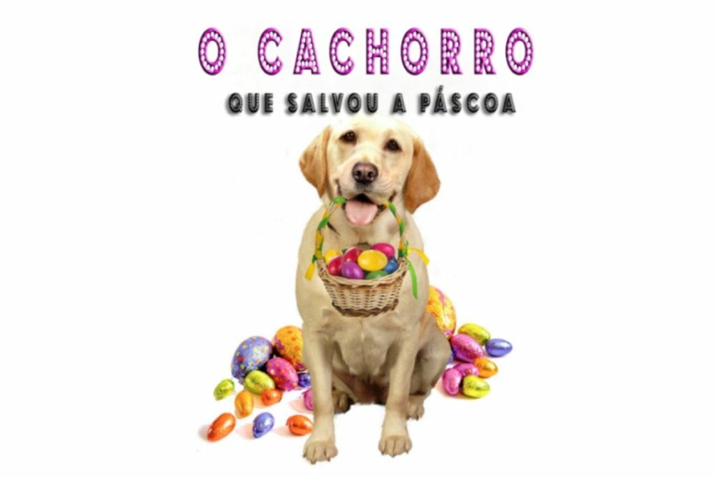 Capa do filme "O Cachorro que Salvou a Páscoa"
