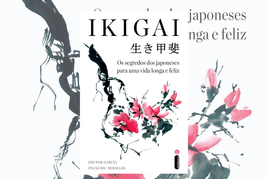 Capa de livro branca com título e nome do autor e com a ilustração de uma árvore com galhos pretos e flores em tons diferentes de rosa