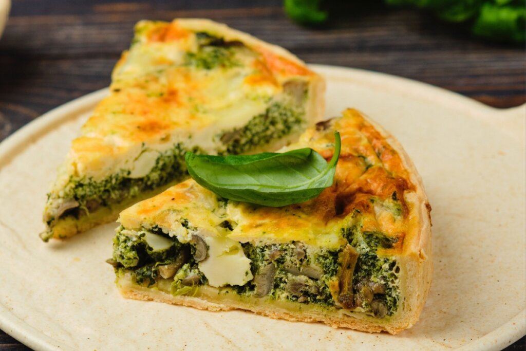 Almoço saudável: 5 receitas de quiche de vegetais fáceis e deliciosas