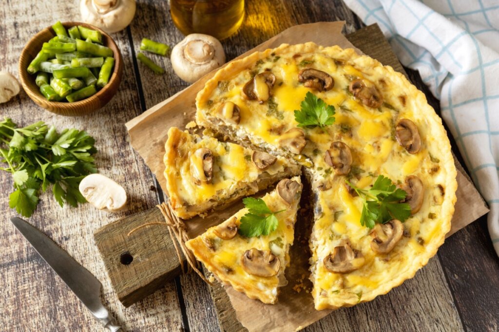 Quiche proteica: 5 receitas saudáveis para o almoço