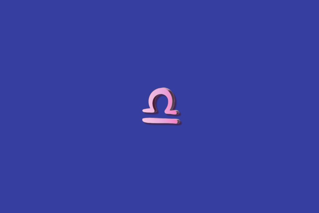 Símbolo de libra, centralizado em fundo azul-escuro, com sombreado