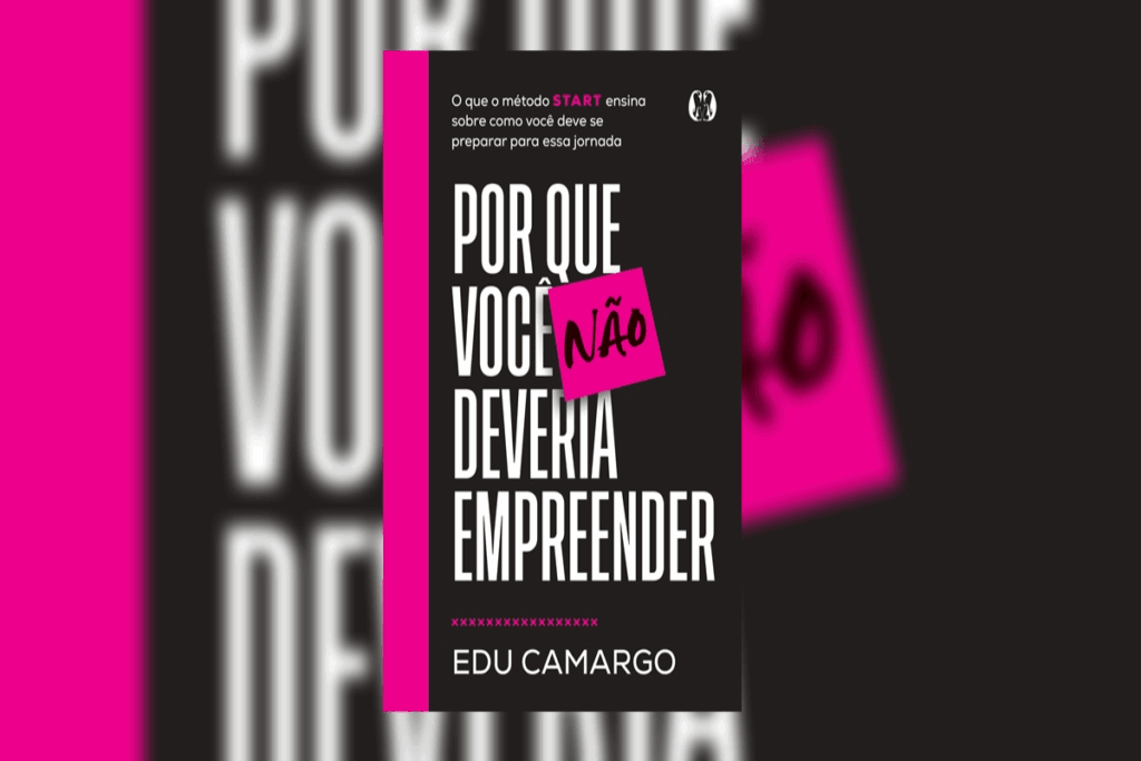 Capa de livro preta com listra rosa e título e nome do autor escrito em branco e ilustração de pedaço de papel rosa escrito 'não' em preto
