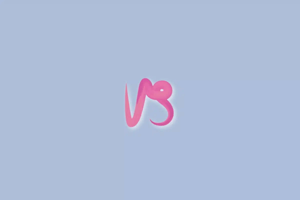 Ilustração do signo de capricórnio na cor rosa e sobre um fundo azul-claro 