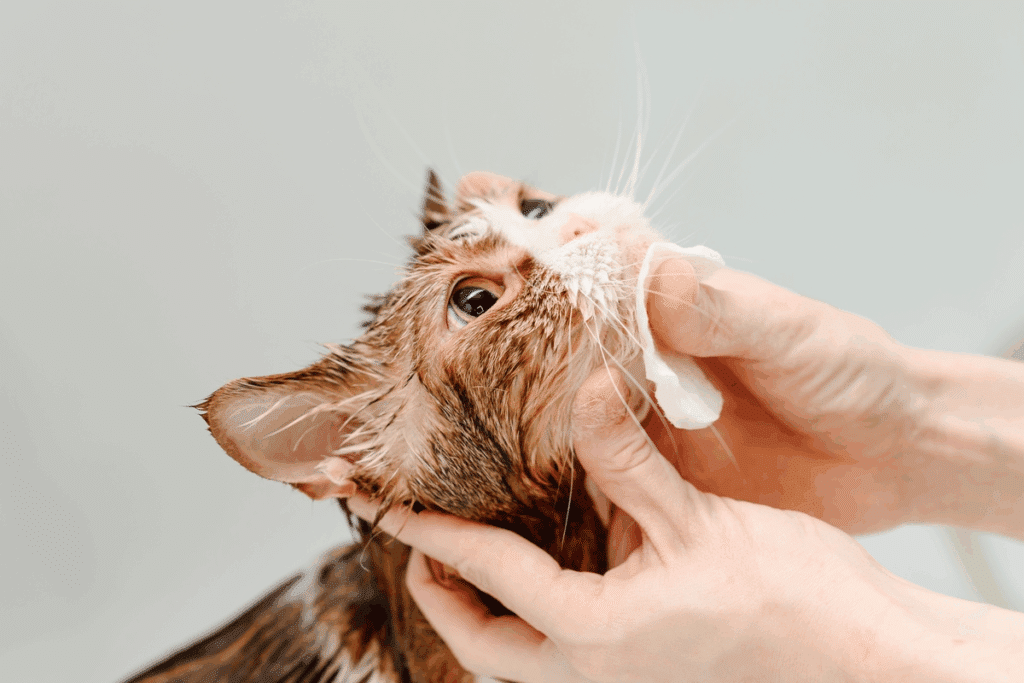 O que causa a acne felina? Saiba como tratar os pontinhos pretos no queixo e nos lábios do gato